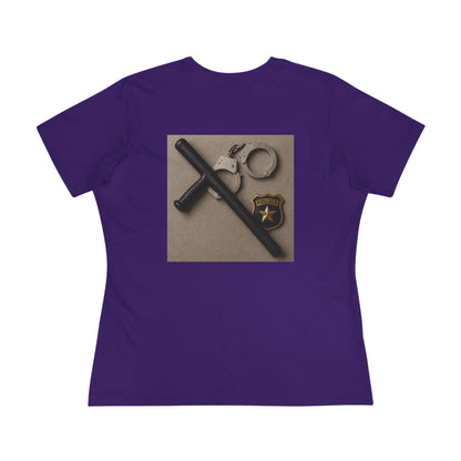 Law Enforcement Appreciation Women's Short Sleeve Crewneck Tee