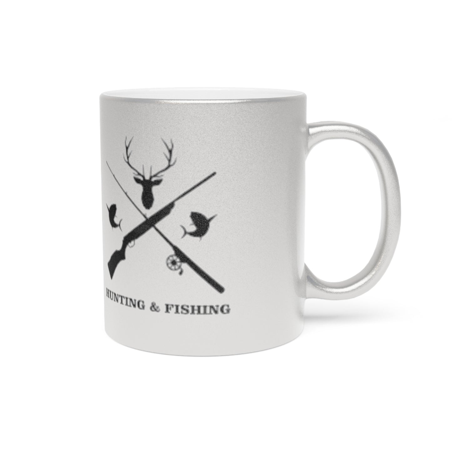 Hunting/Fishing Metallic Coffee Mug