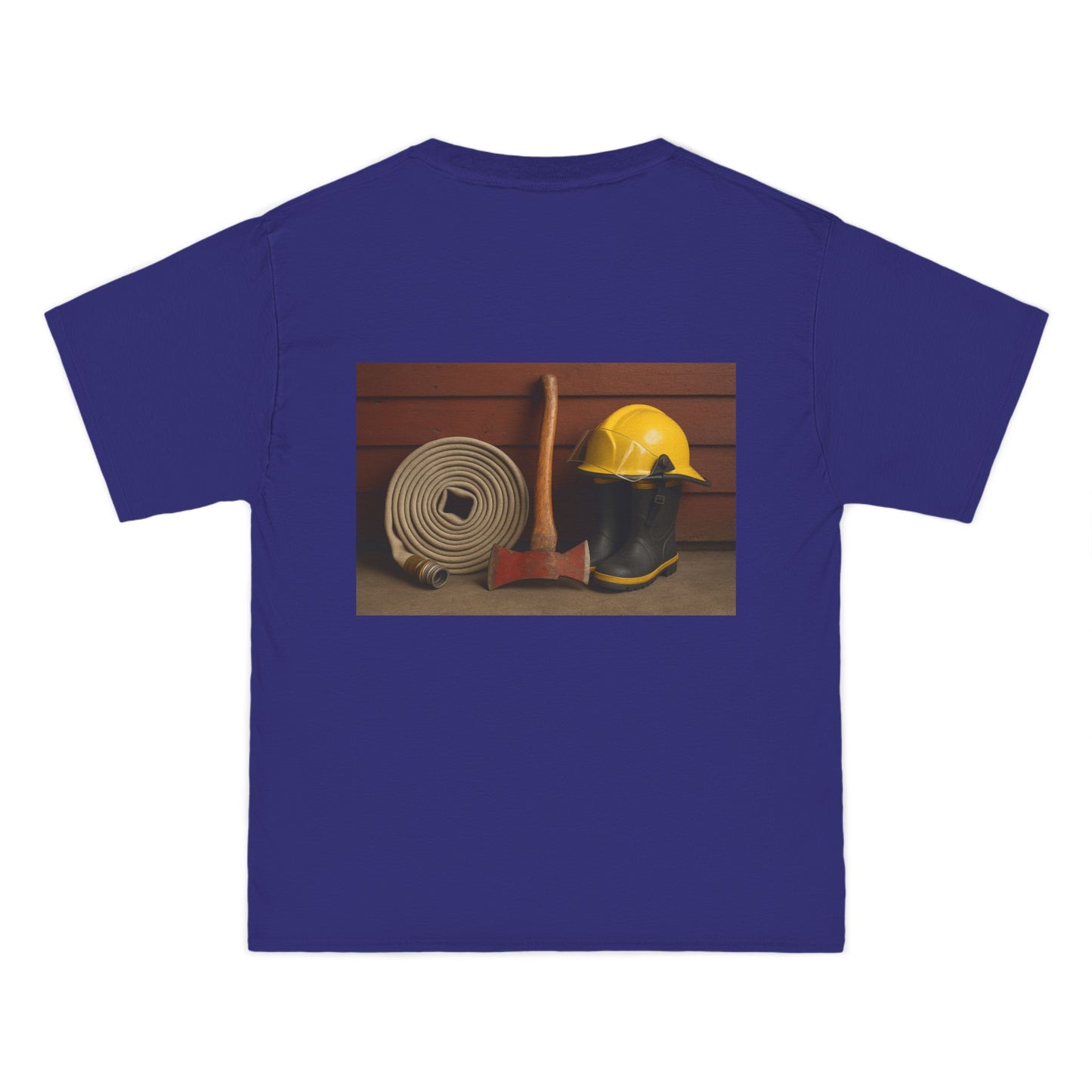 Fire/Rescue Appreciation Men's Short-Sleeve Crewneck Tee