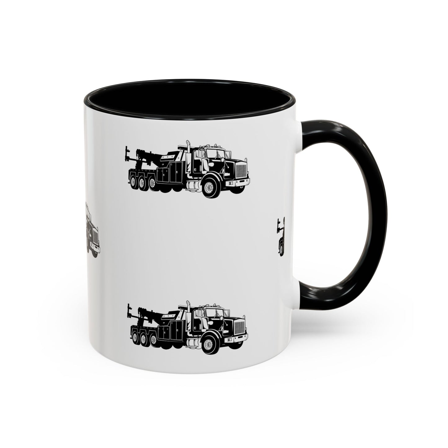 Heavy Tow Truck 2-Tone Coffee Mug