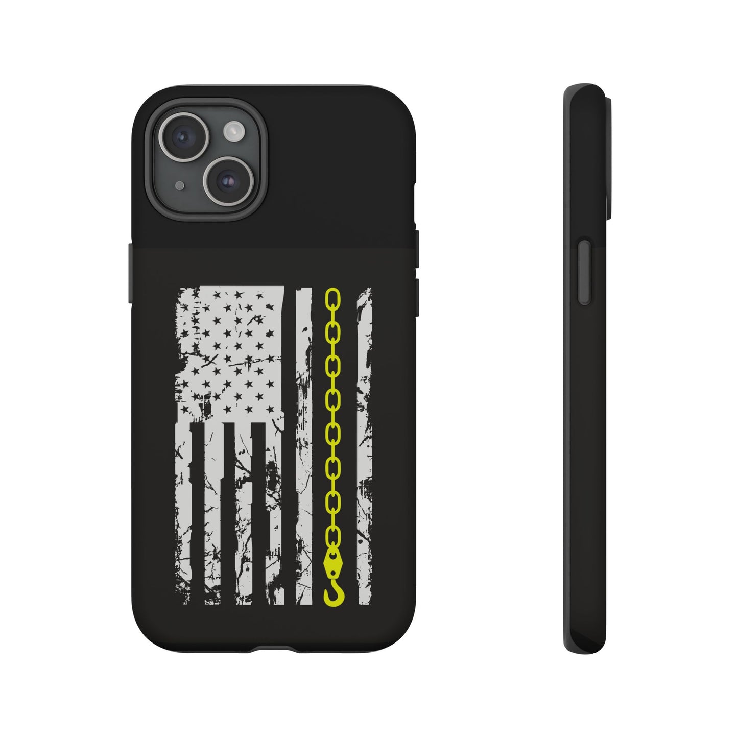 Thin Yellow Line iPhone Case