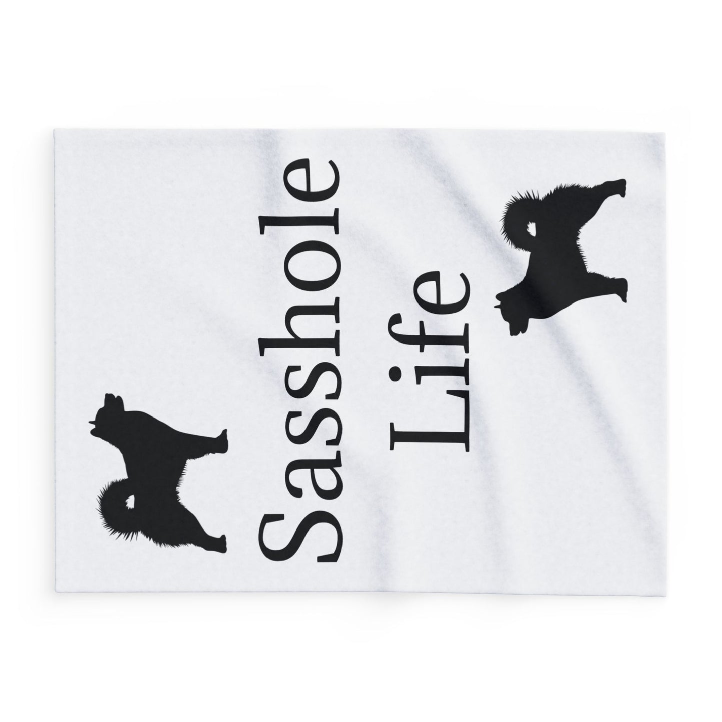 Sasshole Life Arctic Fleece Blanket