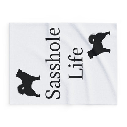 Sasshole Life Arctic Fleece Blanket