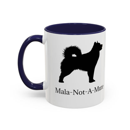 Mala-Not-A-Mute 2-Tone Coffee Mug
