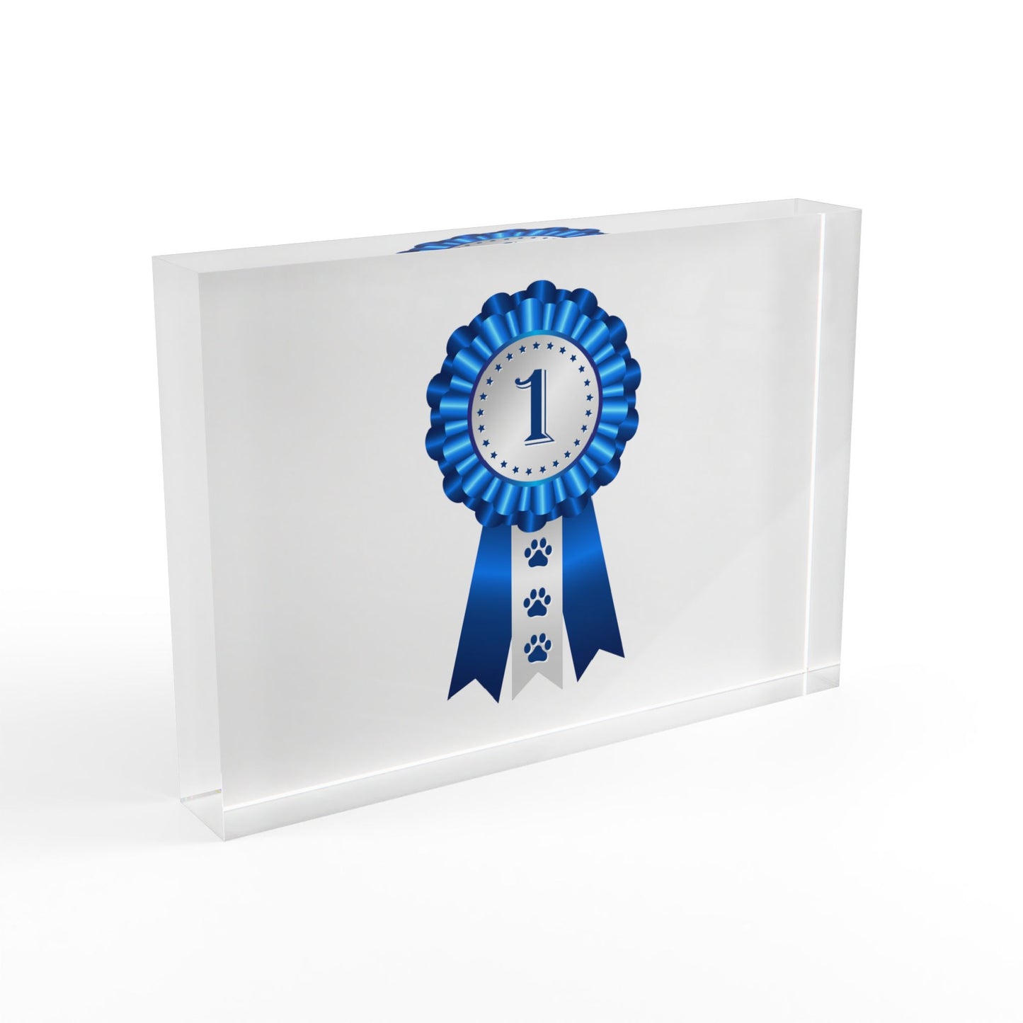 Show Ribbon Acrylic Photo Block