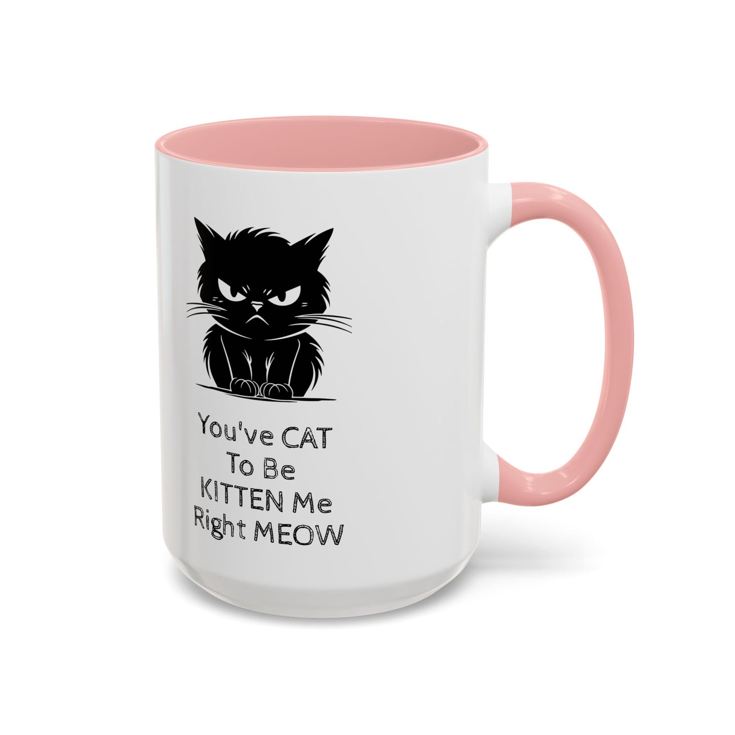 Kitten Me 2-Tone Coffee Mug