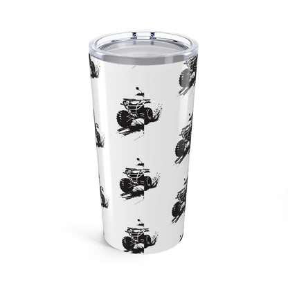 Slingin' Mud Quad Tumbler