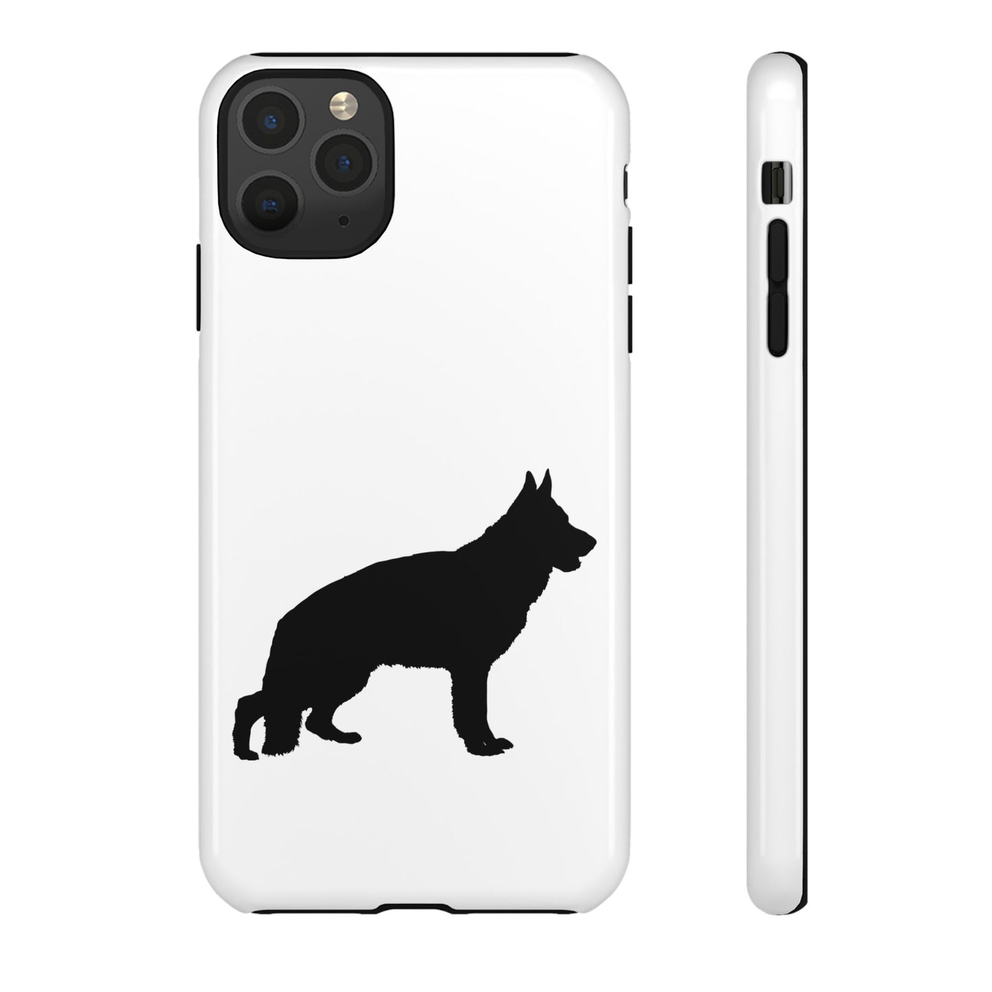 German Shepherd Silhouette iPhone Case