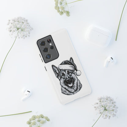 Santa Paws German Shepherd Samsung Case