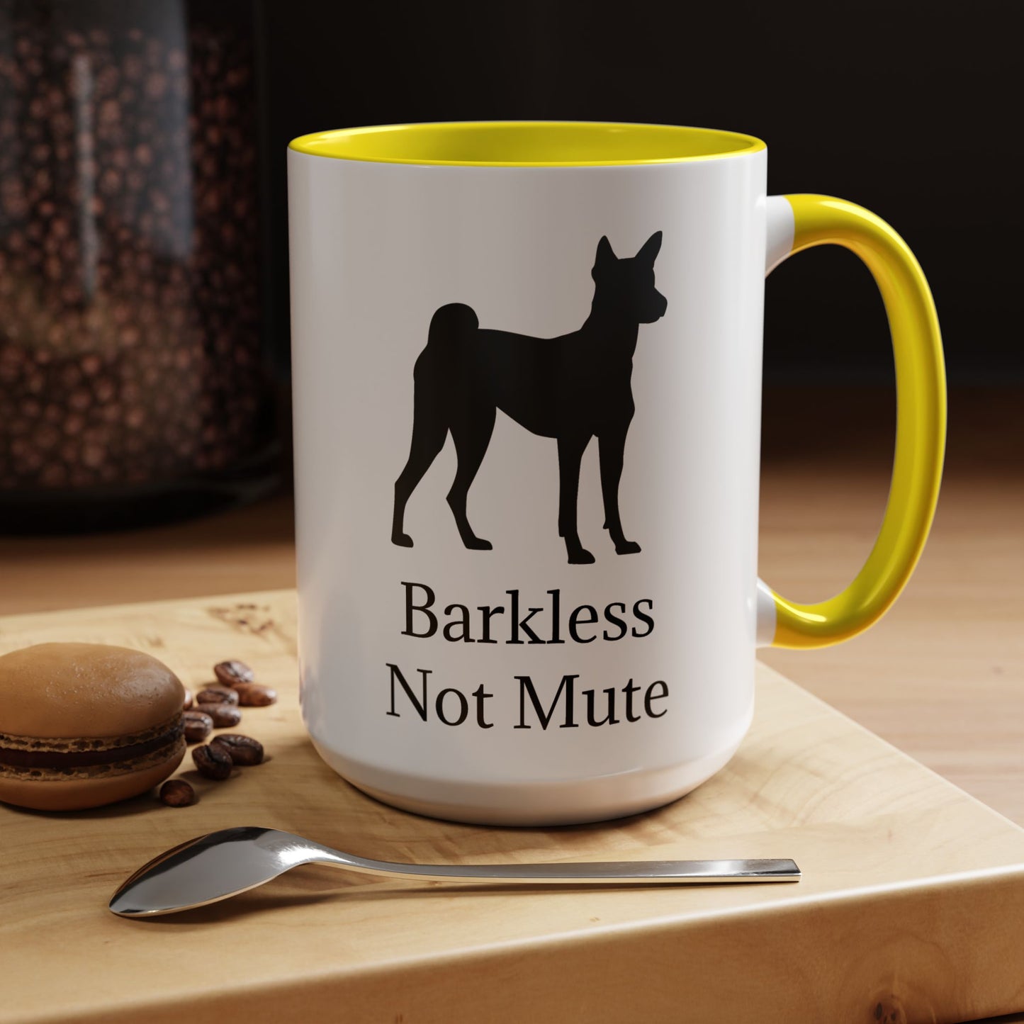 Barkless Not Mute 2-Tone Coffee Mug