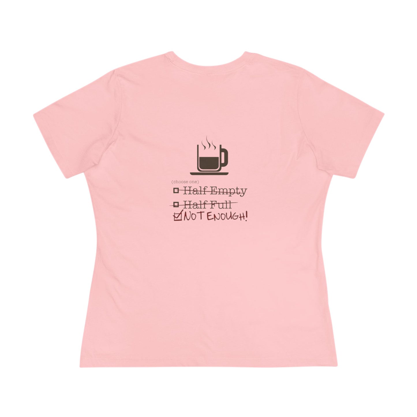 Not Enough Women's Short Sleeve Crewneck Tee