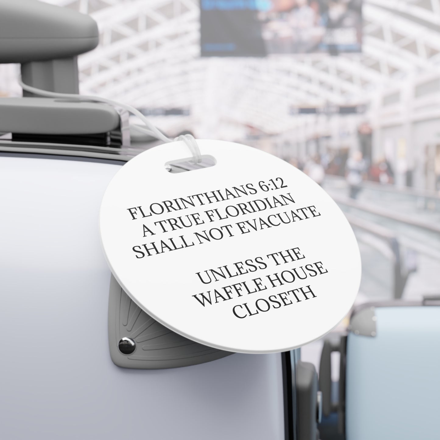 Florinthians 6:12 Luggage Tag