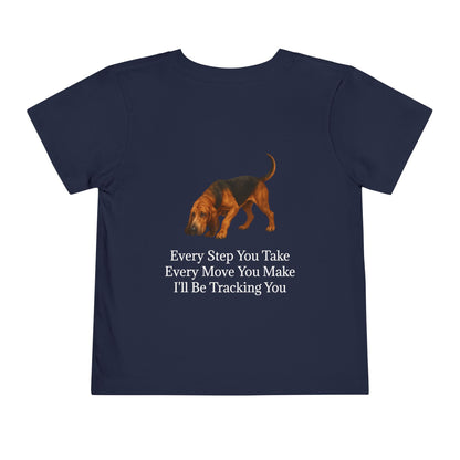 Tracking You Toddler Unisex Short Sleeve Crewneck Tee
