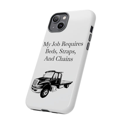 Beds, Straps, And Chains iPhone Case