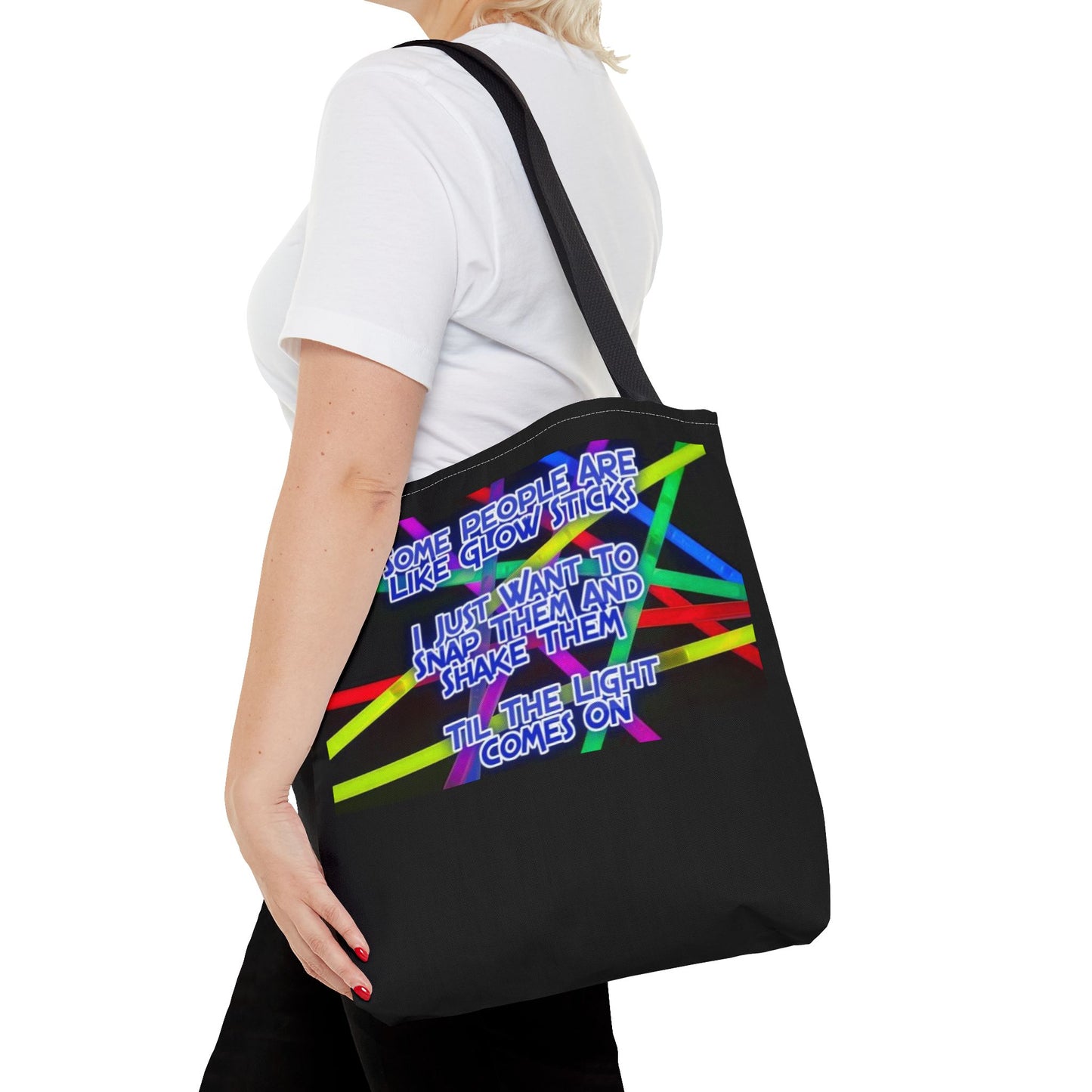 Glow Sticks Tote Bag