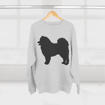 Samoyed Silhouette Unisex Crewneck Sweatshirt
