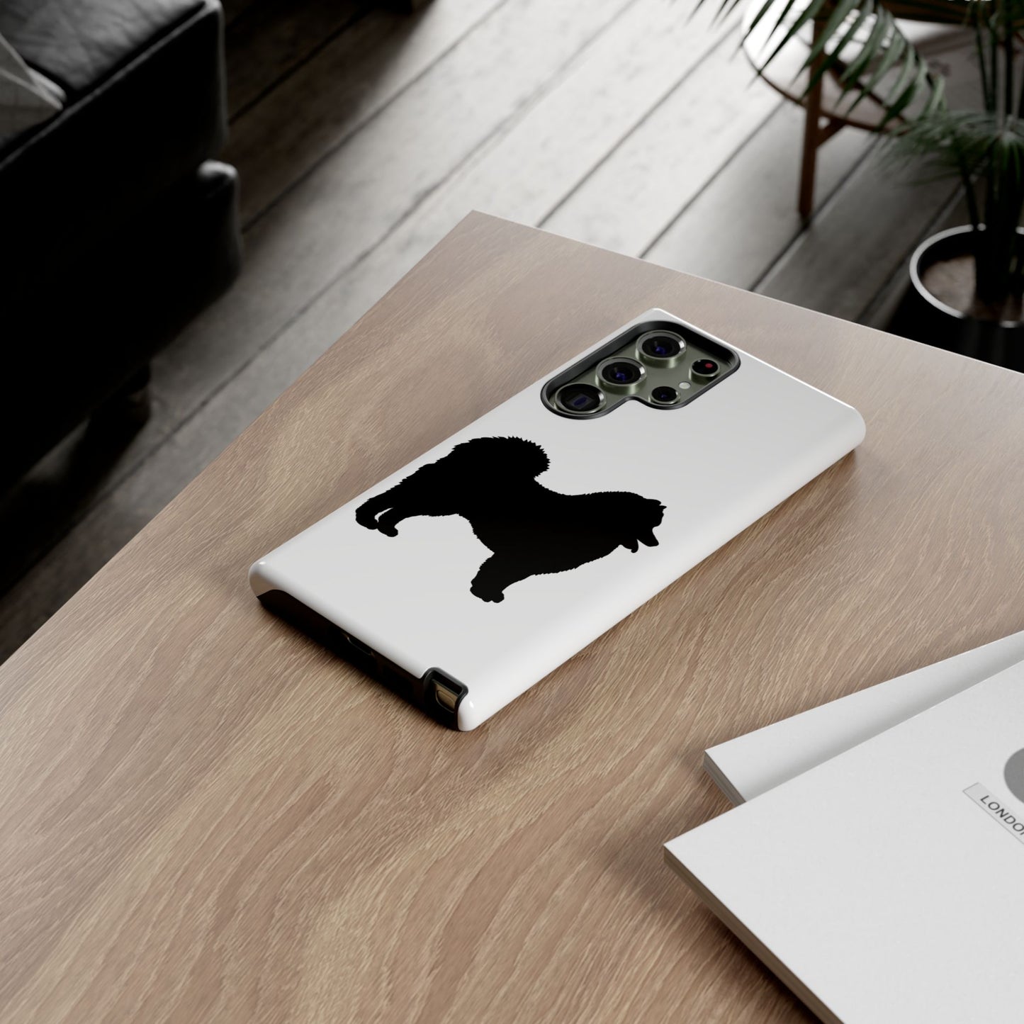 Samoyed Silhouette Samsung Case