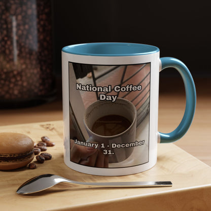 National Coffee Day 2-Tone Coffee Mug