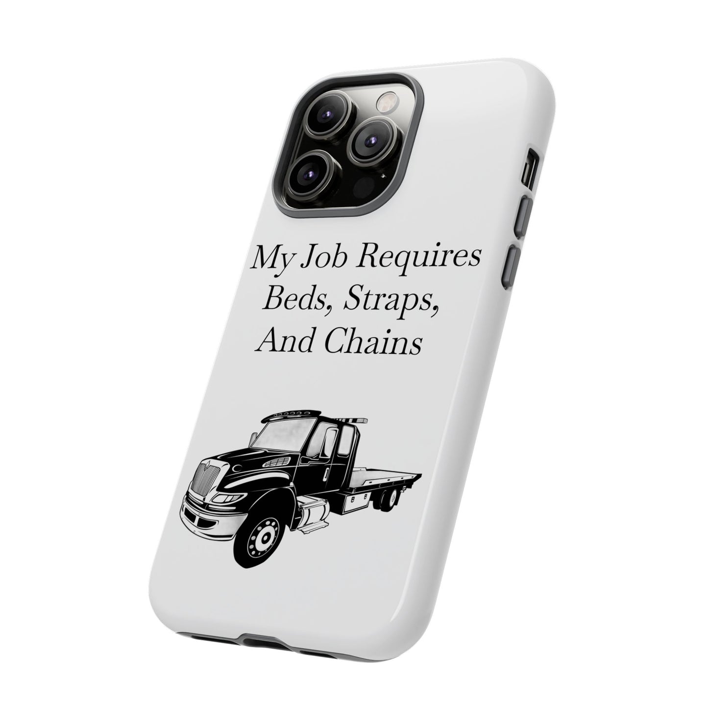 Beds, Straps, And Chains iPhone Case