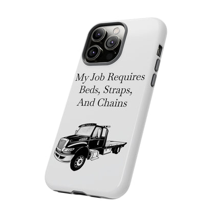 Beds, Straps, And Chains iPhone Case
