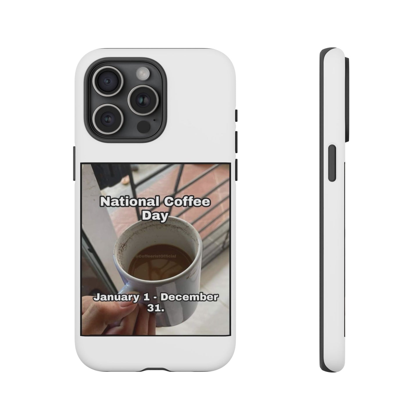 National Coffee Day iPhone Case