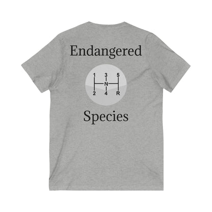 Endangered Species Unisex Short Sleeve V-Neck Tee
