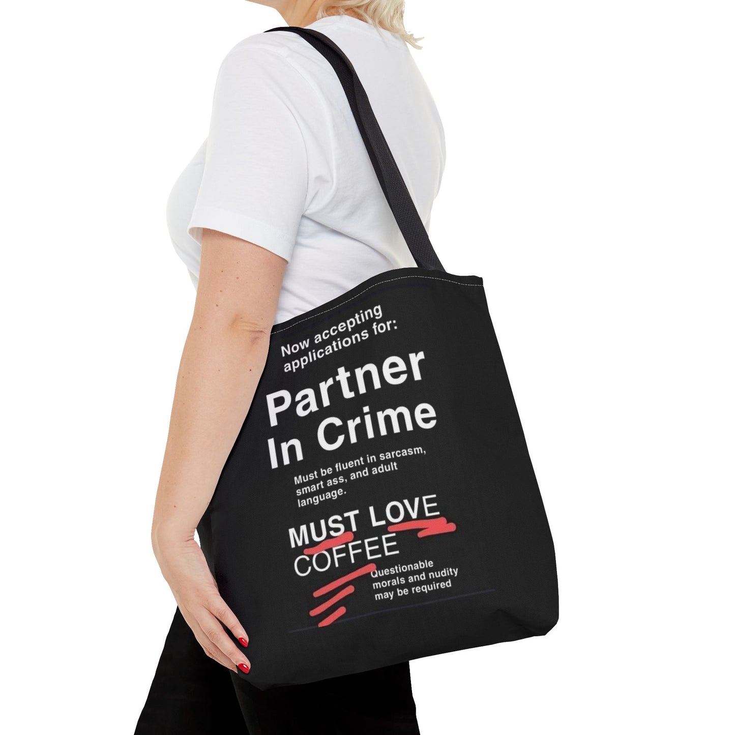 Partner In Crime Tote Bag
