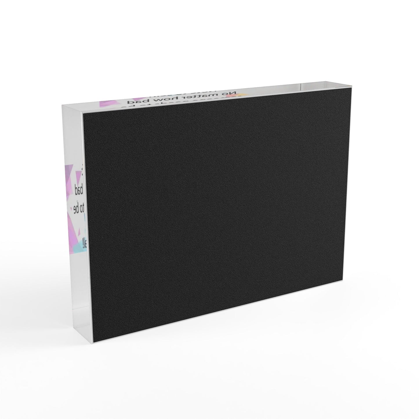 Note To Self Acrylic Photo Block