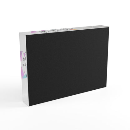 Note To Self Acrylic Photo Block