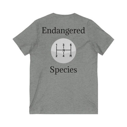 Endangered Species Unisex Short Sleeve V-Neck Tee