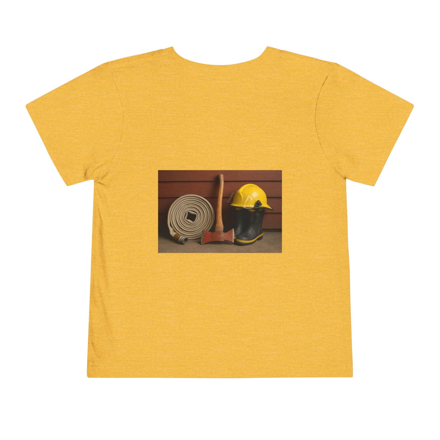 Fire/Rescue Appreciation Toddler Unisex Short Sleeve Crewneck Tee