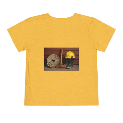 Fire/Rescue Appreciation Toddler Unisex Short Sleeve Crewneck Tee