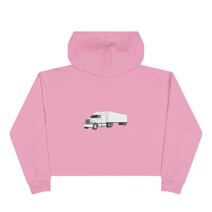 Semi Truck Women's Crop Hoodie