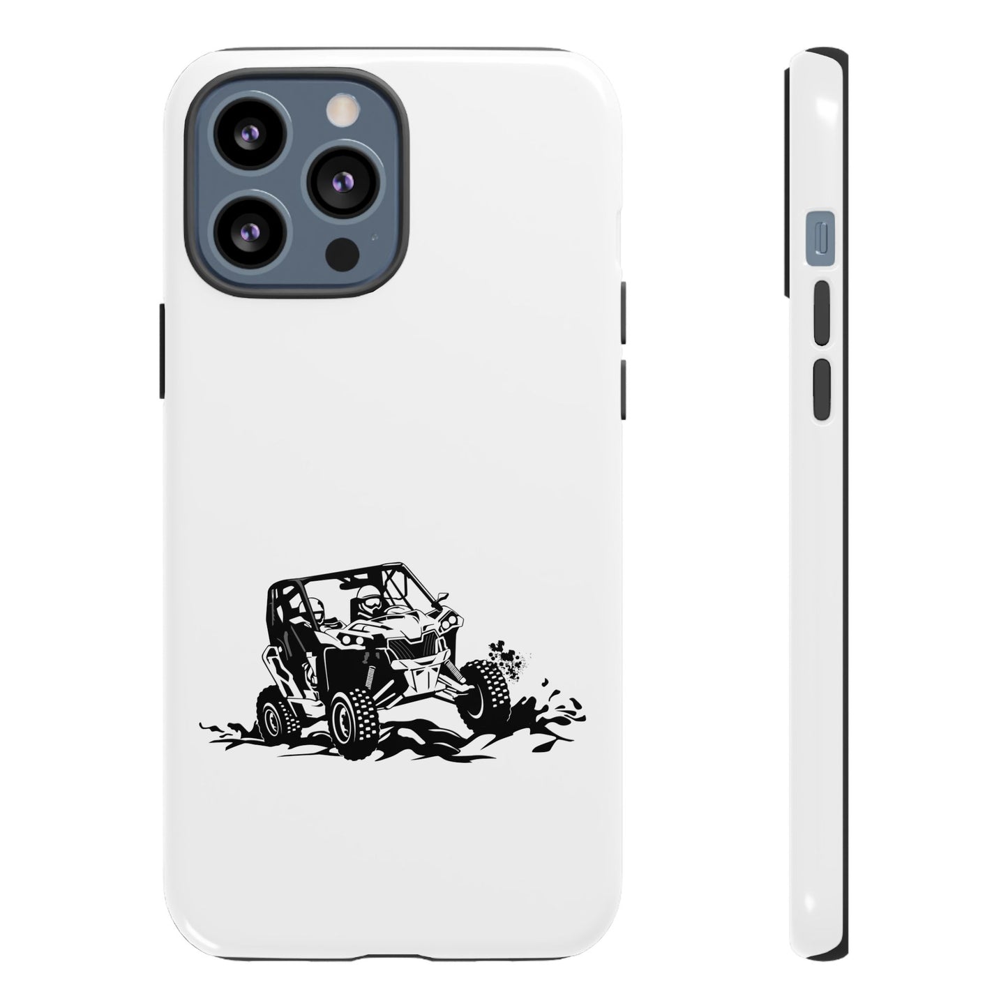 Slingin' Mud Side By Side iPhone Case