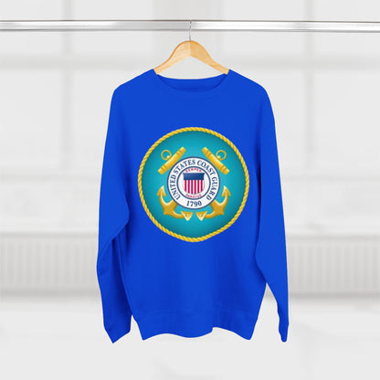 US Coast Guard Unisex Crewneck Sweatshirt