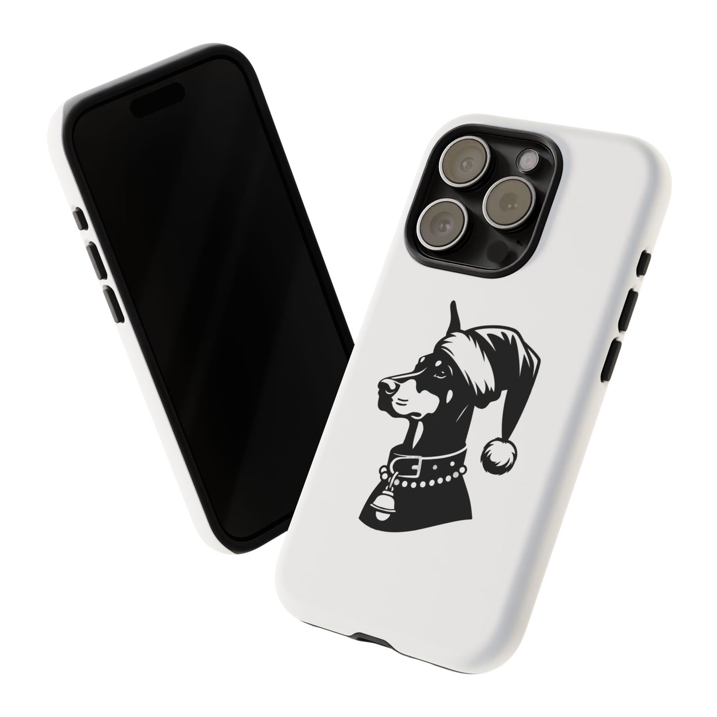 Santa Paws Doberman iPhone Case