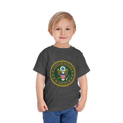 US Army Toddler Unisex Short Sleeve Crewneck Tee