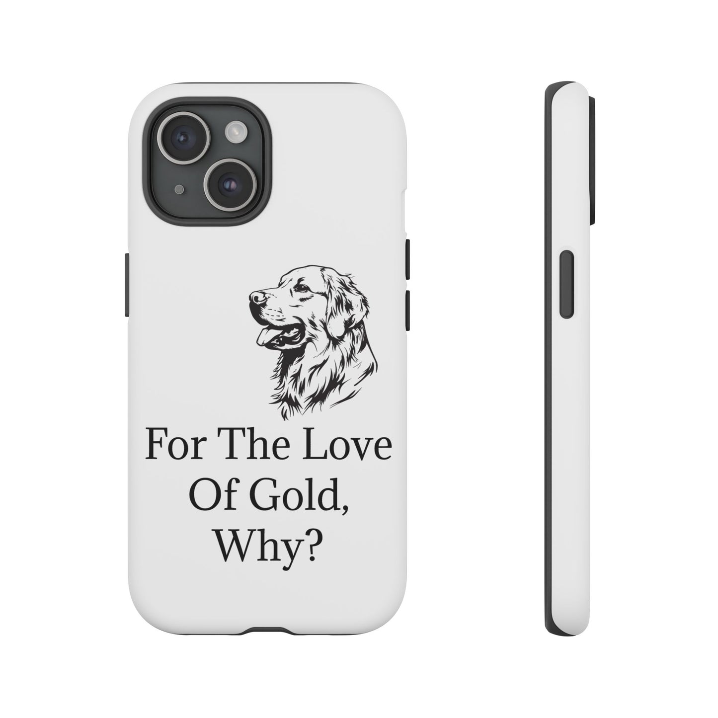 For The Love Of Gold iPhone Case
