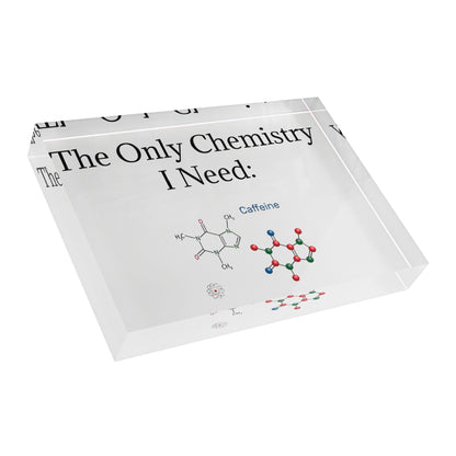 Chemistry Lesson Acrylic Photo Block