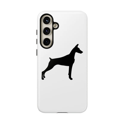 Doberman Silhouette Samsung Case