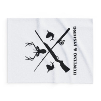 Hunting/Fishing Arctic Fleece Blanket