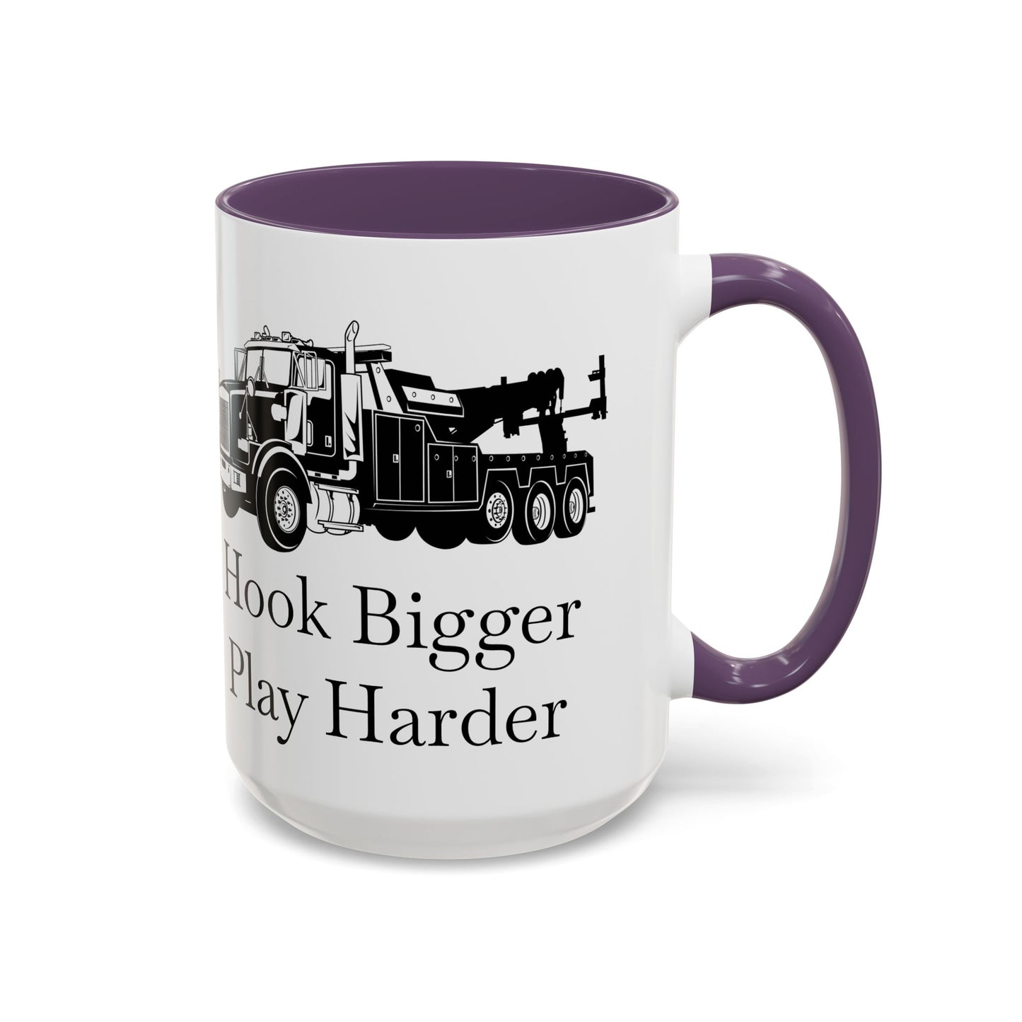 Hook Bigger 2-Tone Coffee Mug