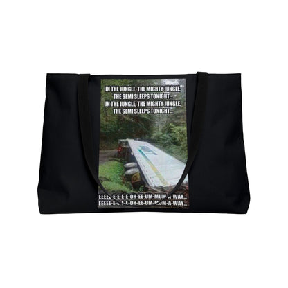 Semi Sleeps Weekender Tote Bag