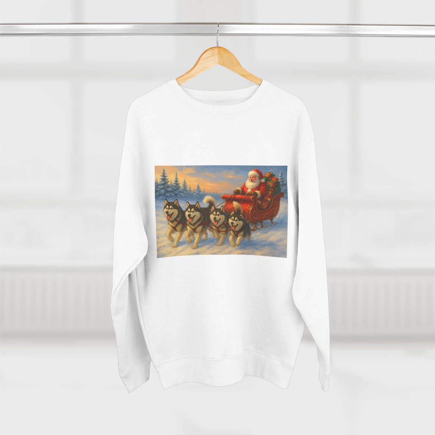 Dashing Through The Snow Unisex Crewneck Sweatshirt