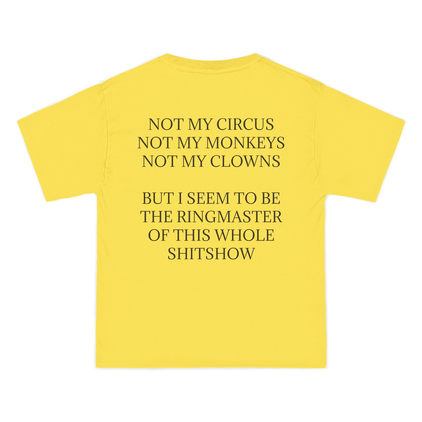 Ringmaster Men's Short-Sleeve Crewneck Tee