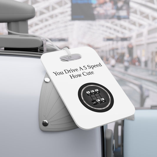 5 Speed How Cute Luggage Tag