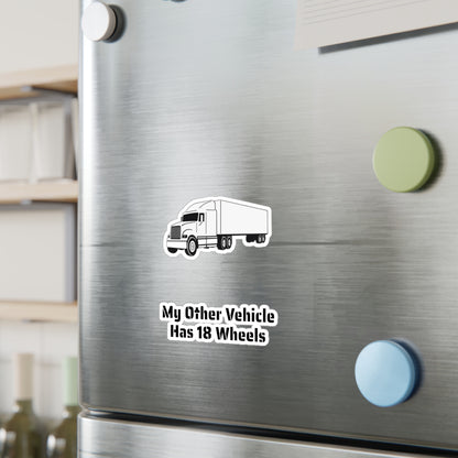 18 Wheels Vinyl Decal