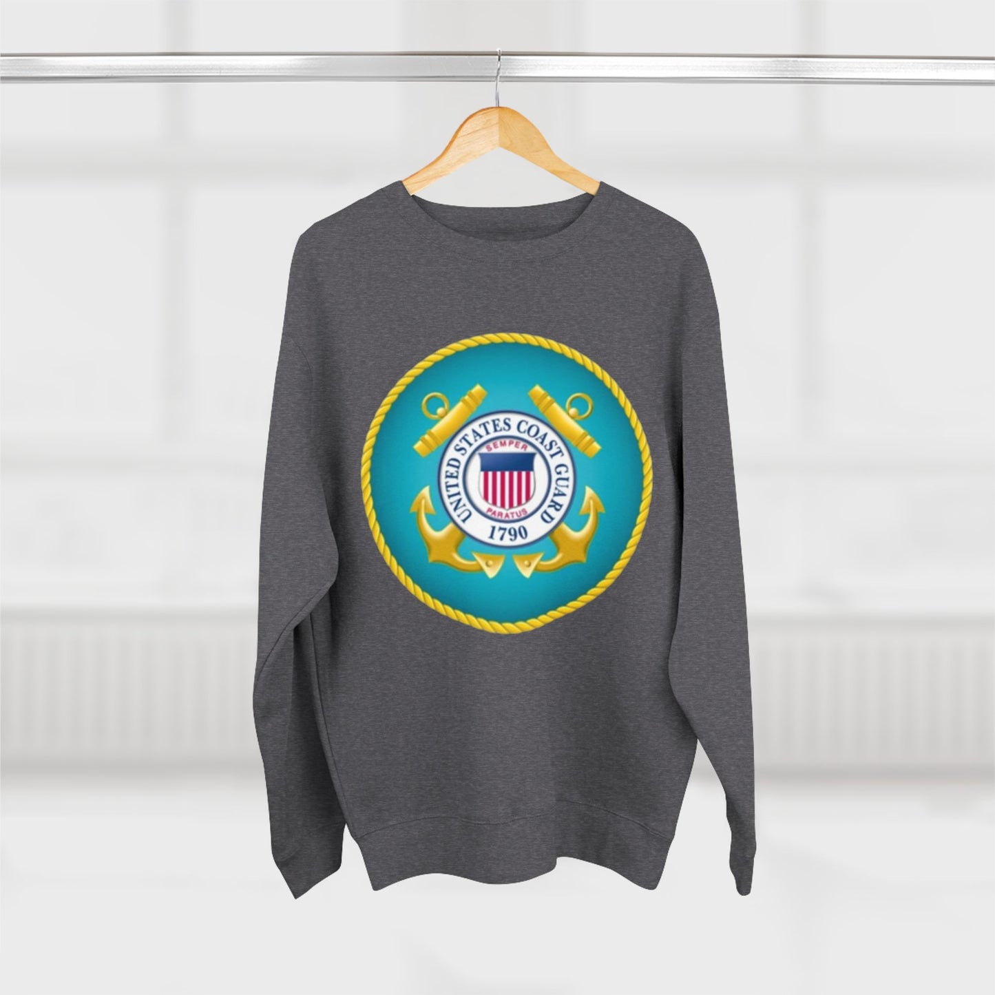 US Coast Guard Unisex Crewneck Sweatshirt