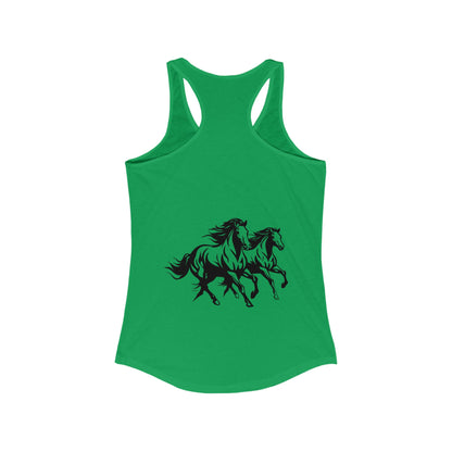 Horsin' Around Women's Racerback Tank