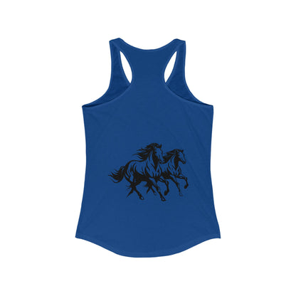 Horsin' Around Women's Racerback Tank